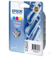 Epson T067 Colour Ink Cartridge (Paperclip) (C13T06704010)